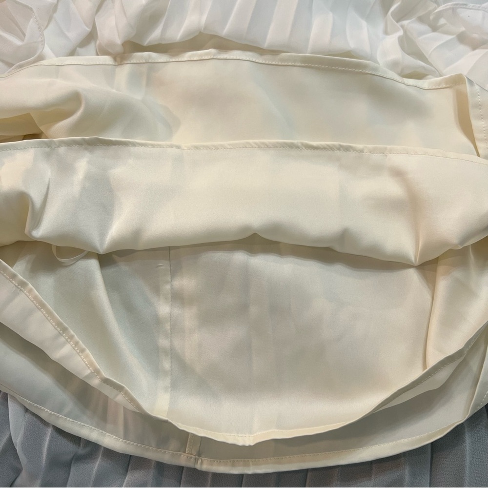 AMUR Mimi Halter Neck Frill Off White Mini Dress.‎ Size 8. NWT. - Picture 14 of 17